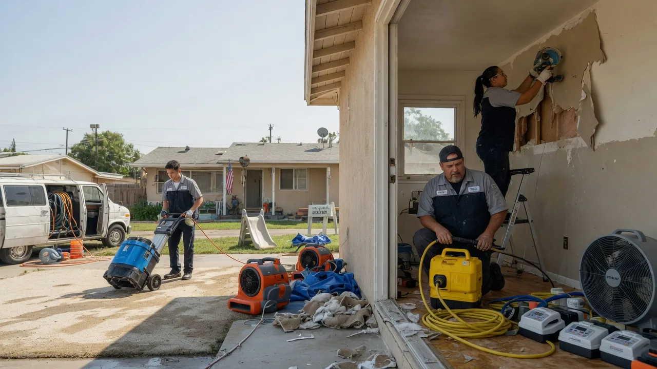 Water Damage Restoration in Stratford, CA near me